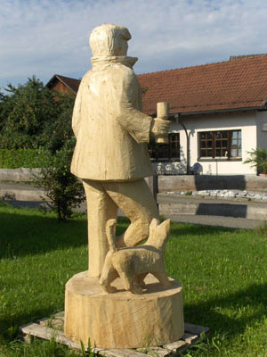 Holzskulpturen - Winzer