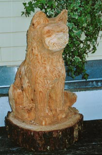 Haustiere - Stephan Hübscher Holzskulpturen,Holzereiarbeiten