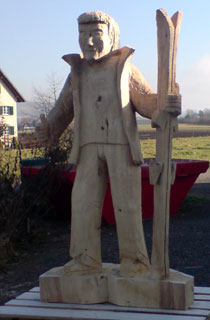 Skifahrer